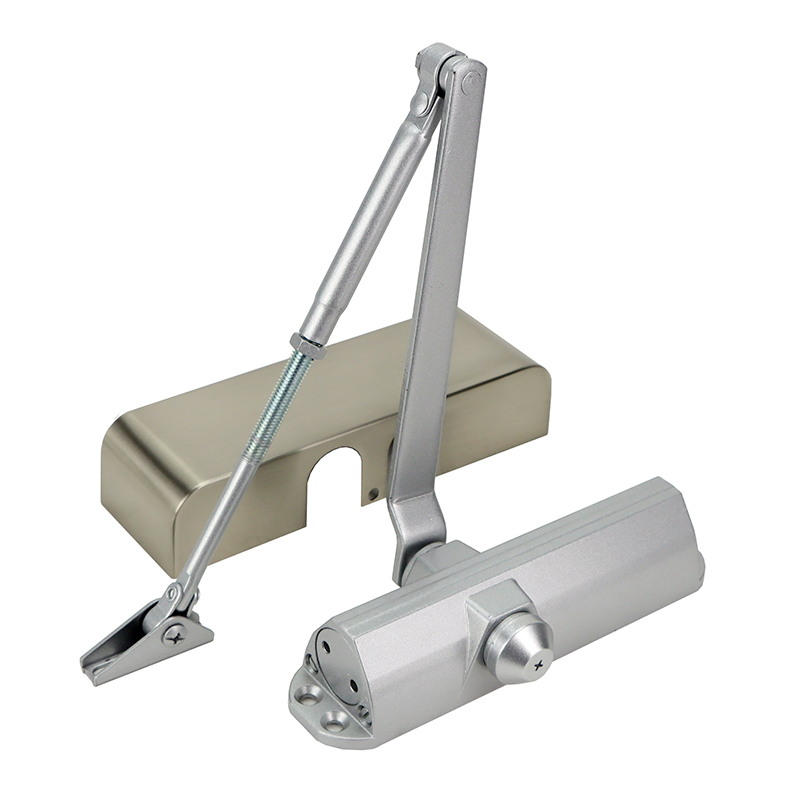 OUBAO 3303 Series triangular shape design door closer with UL, CE certification and built-in hold-open function