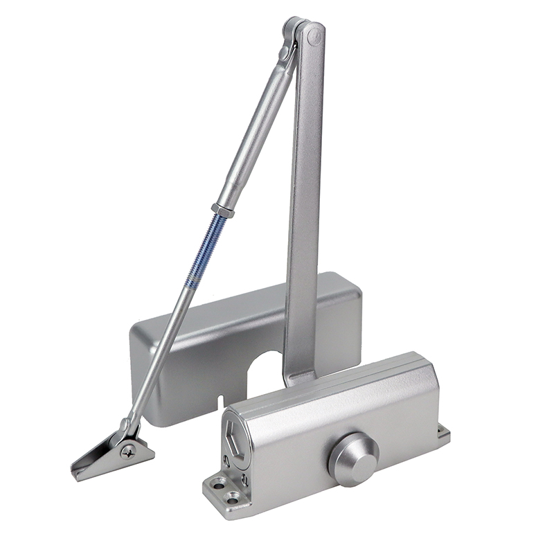 OUBAO 600 Series budget door closer with heavy-duty rack and pinion, UL CE certification and adjustable closing speed