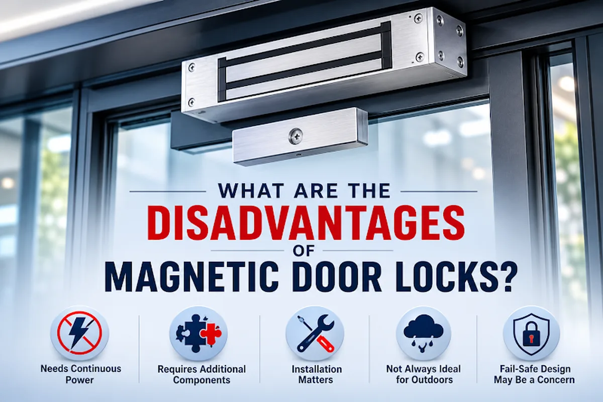Disadvantages of magnetic door locks