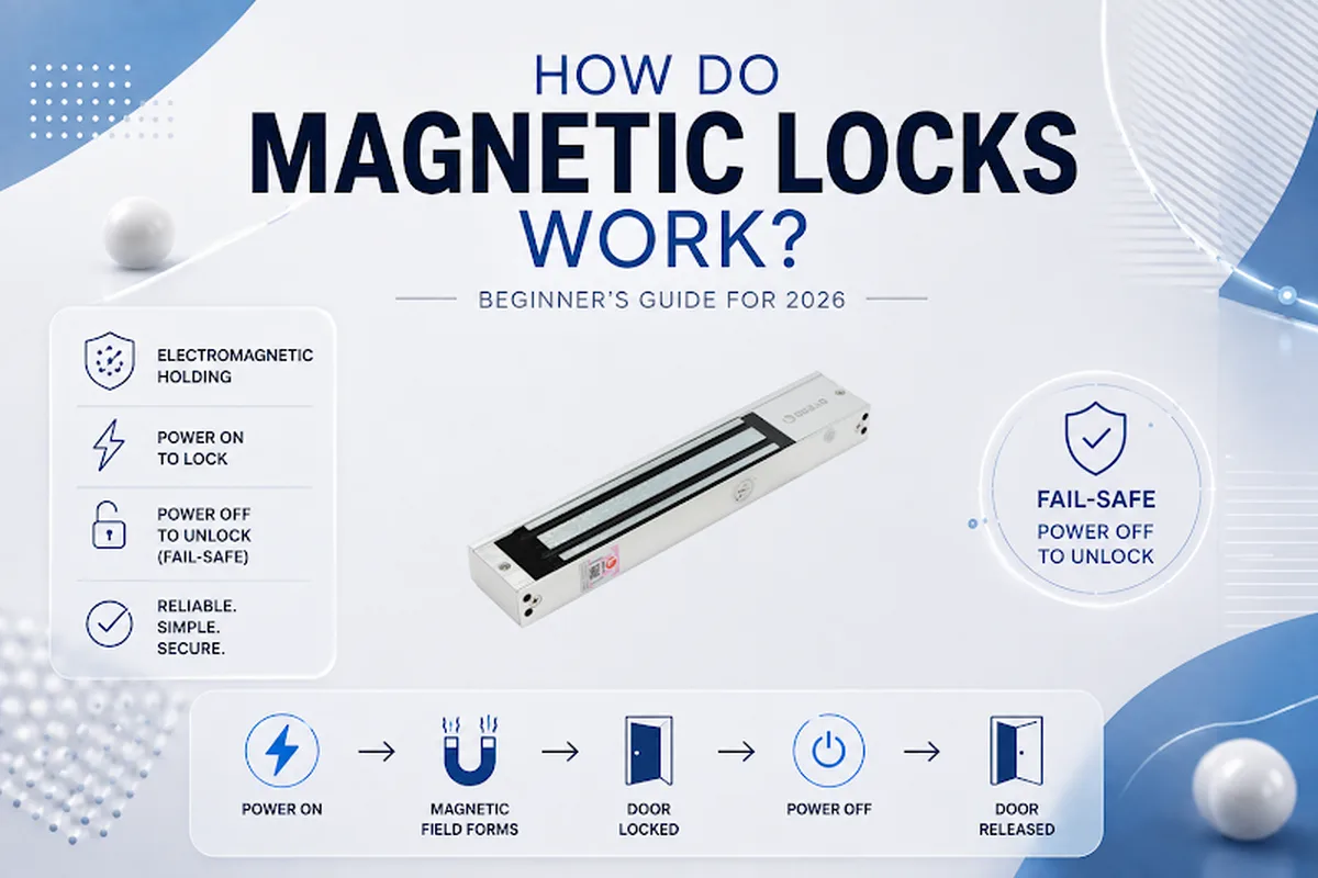 How do magnetic locks work?