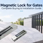 Magnetic lock for gates buying and installation
