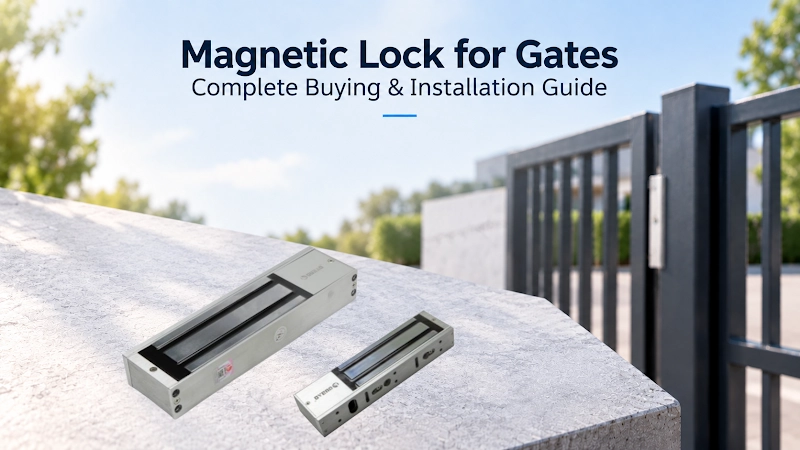 Magnetic lock for gates buying and installation