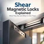 Shear magnetic locks