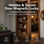Hidden & secret door magnetic locks