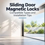 sliding door magnetic locks