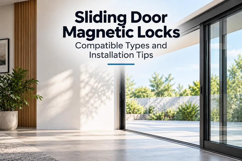sliding door magnetic locks